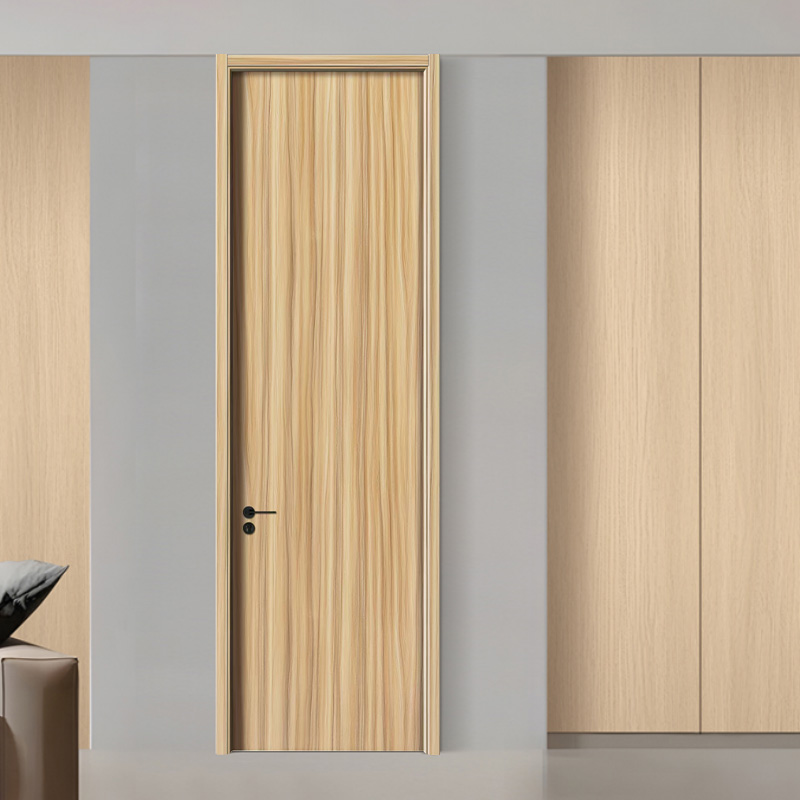 Embedded Environmentally Friendly WPC Wooden Bedroom Door