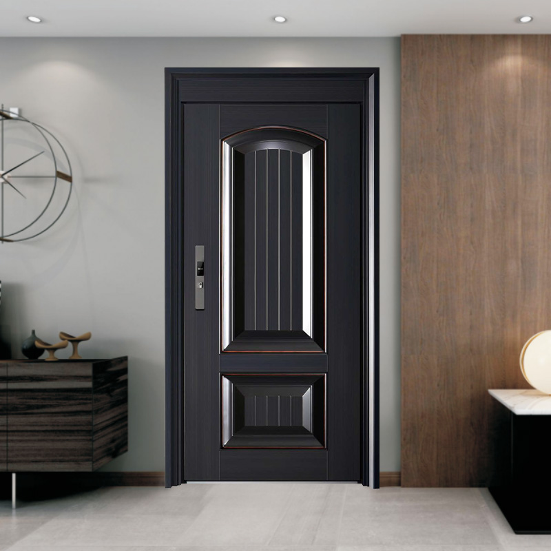 Metal Steel Single Door Security Home Main Door