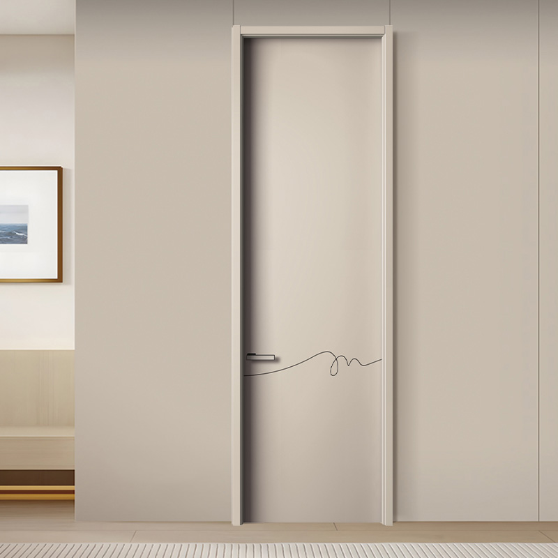 Star Gray Mildew-Proof Interior Flat Door